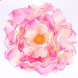 Artificial Large French Silk Peony Heads - 15  pieces