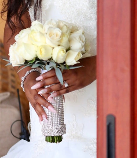 ‘Jessica’ Bridal Bling Bouquet Holder
