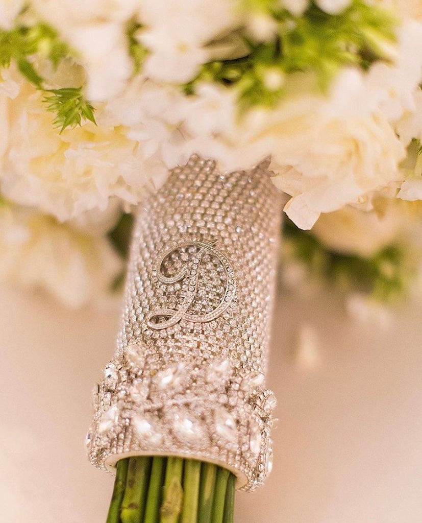 “Melissa” Bridal Bling Bouquet Holder