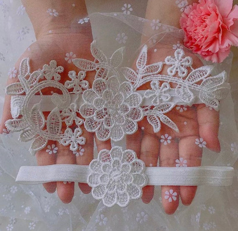 Bridal ‘Princess’ Garter Set