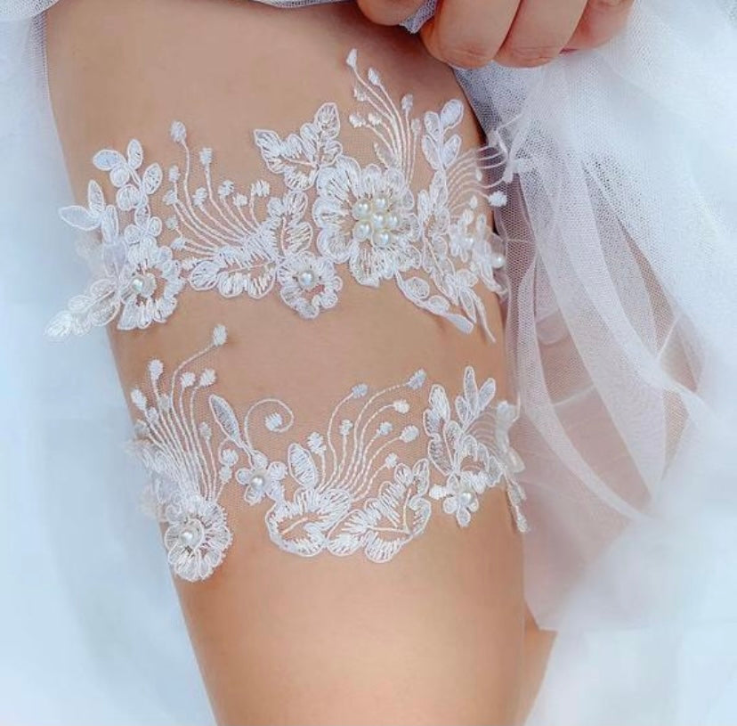 Bridal ‘Fair Lady’ Garter Set