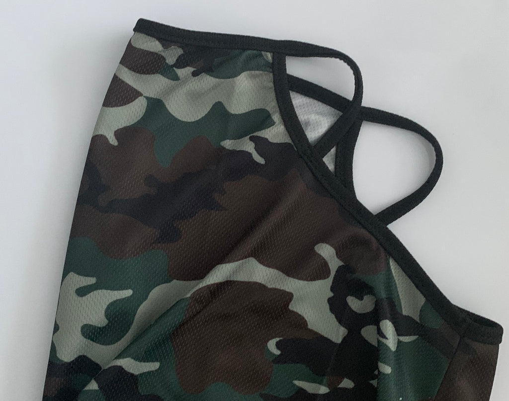 Army Neck Gaiter with Ear Loops | UNISEX | Face Neck Covering