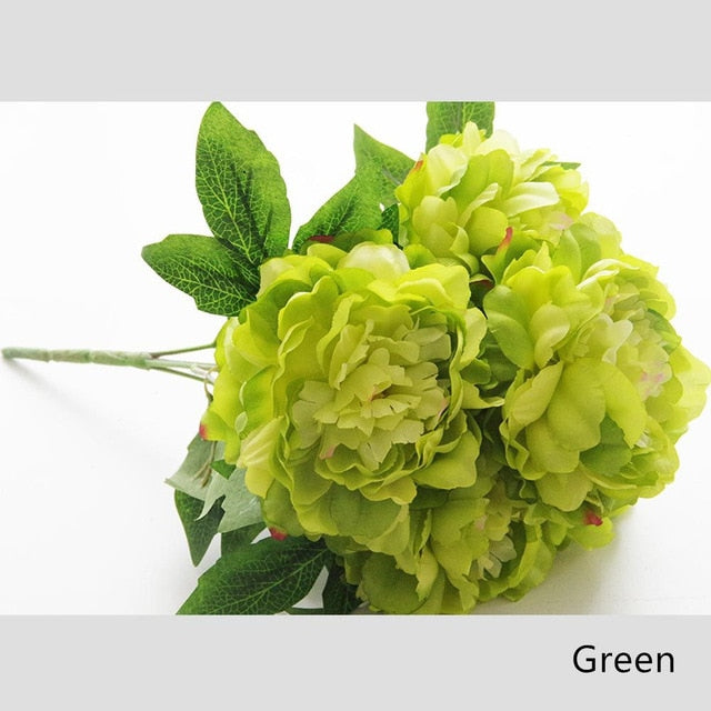 Artificial 5-head French Peony Bouquet