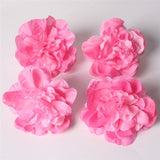 Artificial Dahlia Silk Flower Heads - 50 pieces