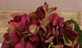 Artificial Single-stem Hydrangea Flowers - 11 pieces