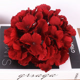 Artificial Large Hydrangea Flower Heads - 15 pieces