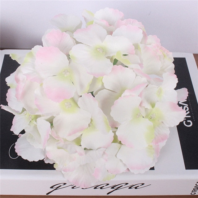 Artificial Large Hydrangea Flower Heads - 15 pieces