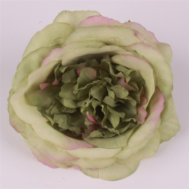 Artificial Peony Silk Flower Heads - 100pcs