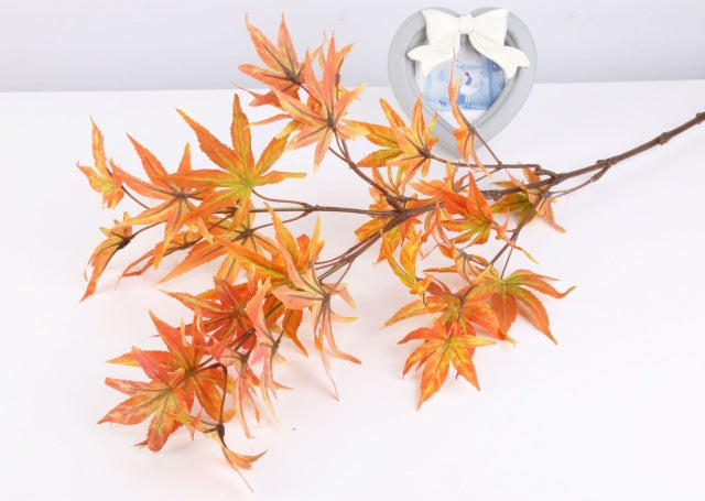Artificial Maple Leaf Branch - 1 piece