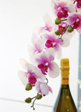 Artificial 9-head Phalaenopsis Real Touch Orchid - 1 piece