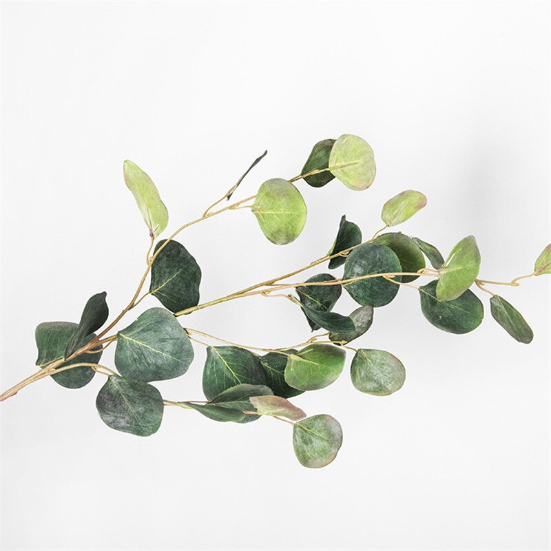 Artificial Silk French Eucalyptus Money Leaf - 1 piece