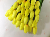 Artificial Mini Real touch Tulip Flower - 31 pieces