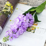 Artificial Hyacinth Violet Flower - 1 piece
