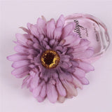 Artificial Silk Gerbera Daisy Flower Heads - 11 pieces